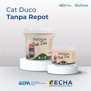 Cat Mainan Kayu Ukuran Kecil Waterbased Ramah Lingkungan untuk Mainan Anak Warna Lengkap - BioDuco Chalk Paint 400gr