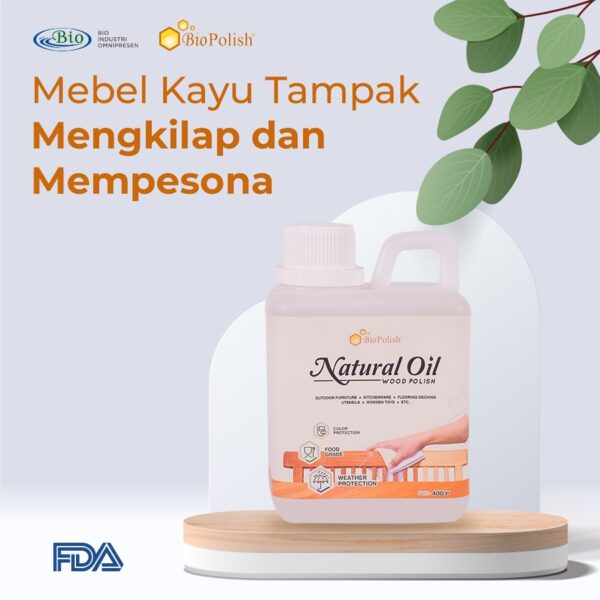 Perawatan Furniture Kayu Water Based Terbaik - BIOPOLISH NATURAL OIL