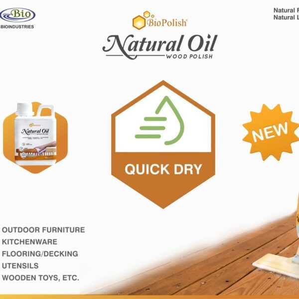 Perawatan Furniture Kayu Water Based Terbaik - BIOPOLISH NATURAL OIL - Image 5