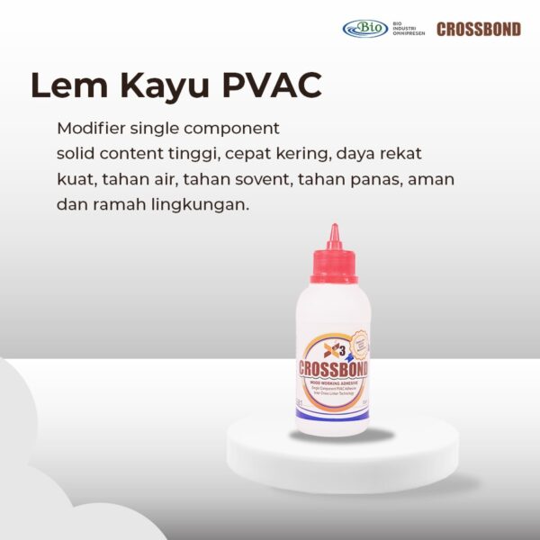 Lem Kayu Crossbond X3 untuk Konstruksi