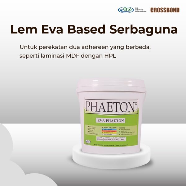 Lem Kayu HPL MDF Decoupage Serbaguna | Eva Phaeton 4Kg