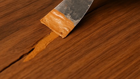 Wood Filler Warna Jati